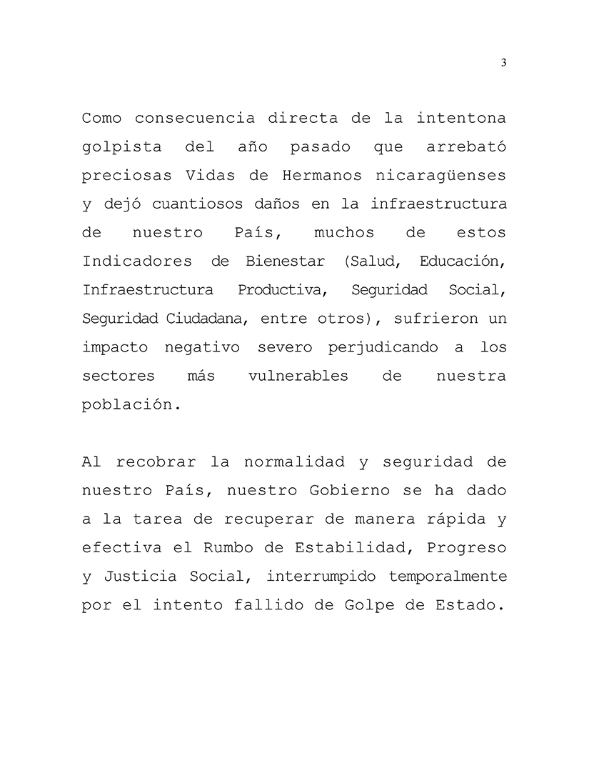 una reforma fiscal para proteger los derechos de las familias nicarag&uuml;enses